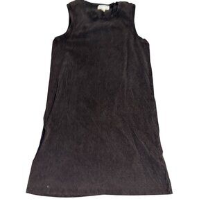 Socialite Sleeveless Black Cotton/Spandex Shift Dress S